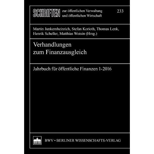 Verhandlungen zum Finanzausgleich