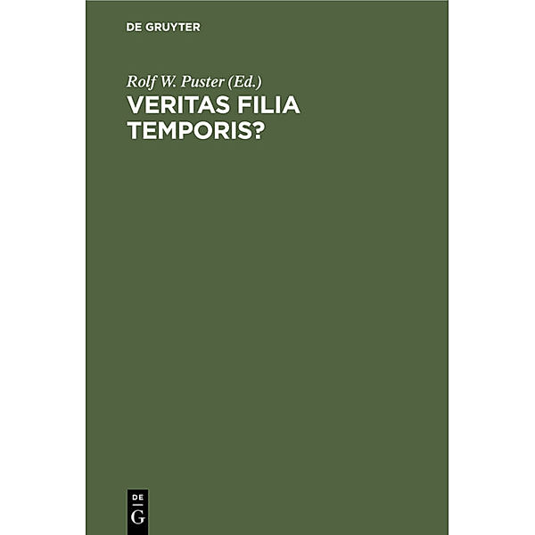 Veritas filia temporis?