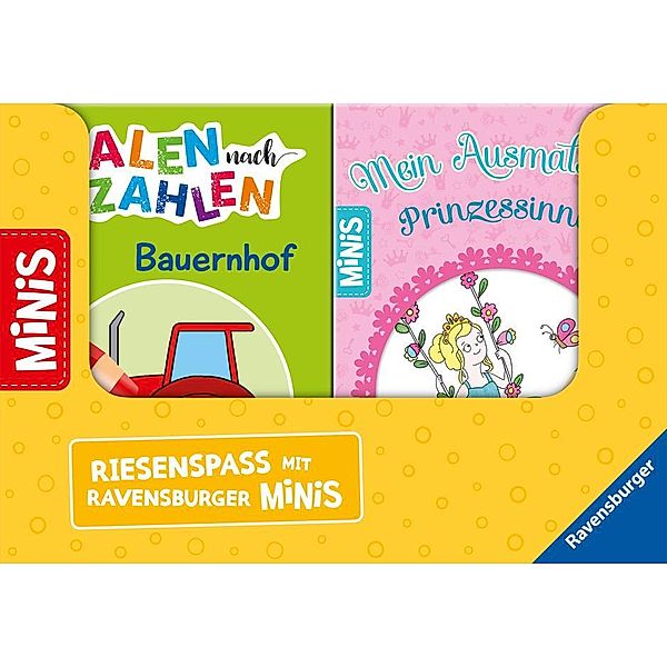 Verkaufs-Kassette Ravensburger Minis 9 - Mein bunter Ausmalspass