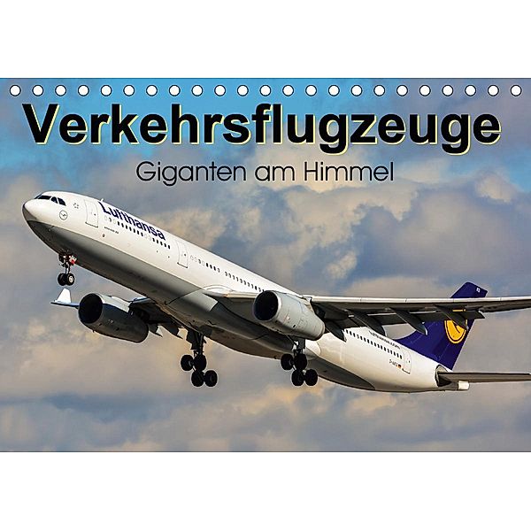 Verkehrsflugzeuge (Tischkalender 2020 DIN A5 quer), Marcel Wenk