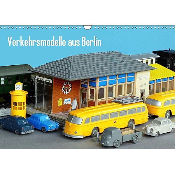Verkehrsmodelle aus Berlin (Wandkalender 2020 DIN A3 quer), Klaus-Peter Huschka