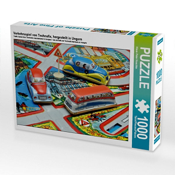 Verkehrsspiel von Technofix, hergestellt in Ungarn (Puzzle), Klaus-Peter Huschka