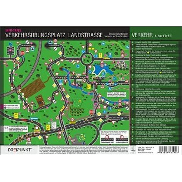 Verkehrsübungsplatz Landstraße, Info-Tafel, Michael Schulze