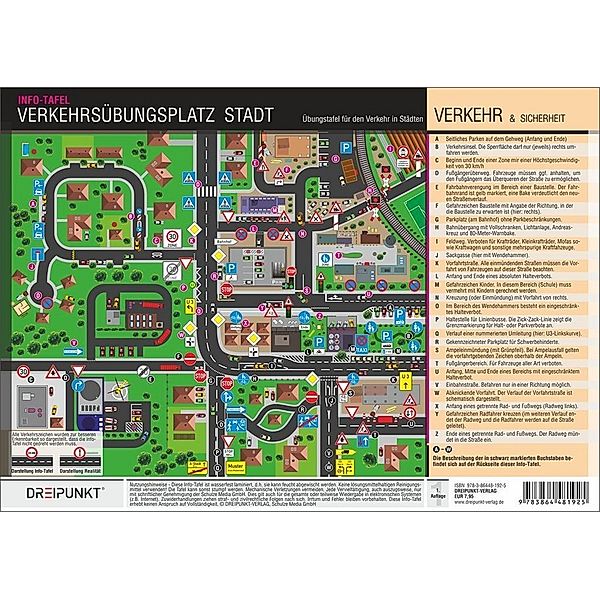 Verkehrsübungsplatz Stadtverkehr, Info-Tafel, Michael Schulze