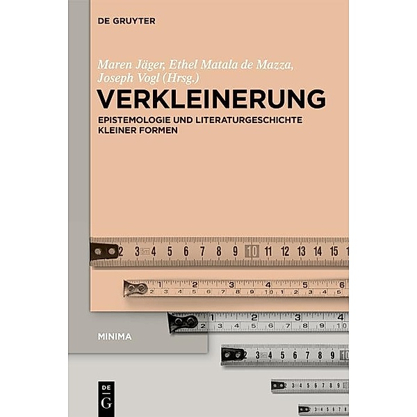 Verkleinerung / Minima (De Gryuter) Bd.1