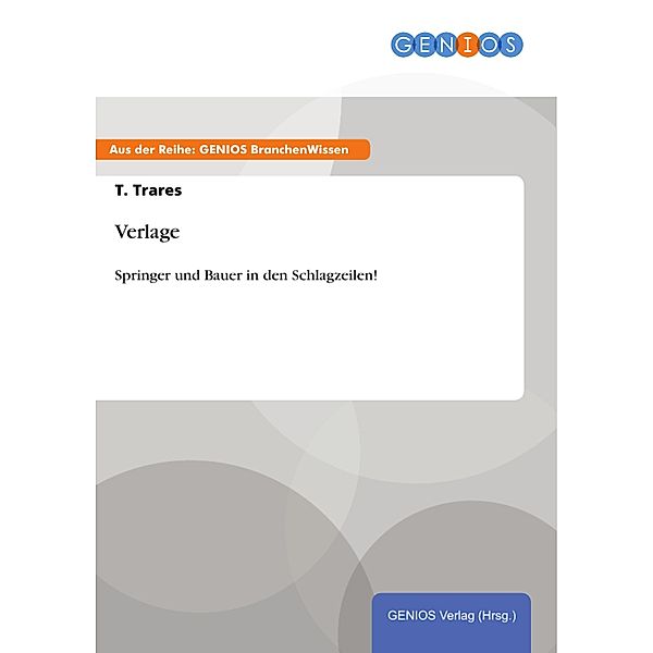 Verlage, T. Trares