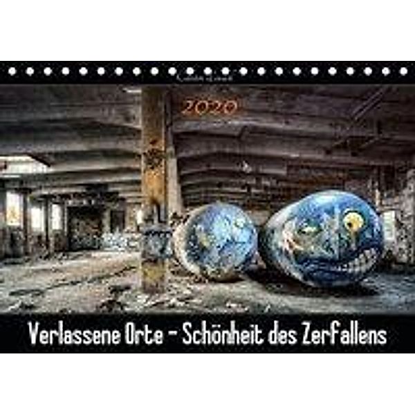 Verlassene Orte - Schönheit des Zerfallens (Tischkalender 2020 DIN A5 quer), Carsten Lissack