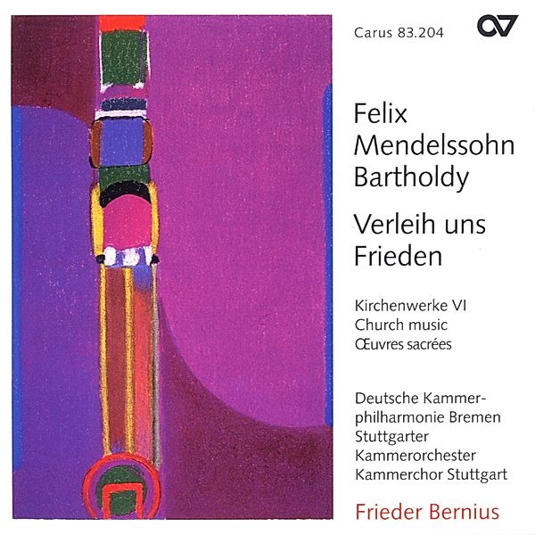 Verleih Uns Frieden (Kirchenwerke 6), Felix Mendelssohn Bartholdy