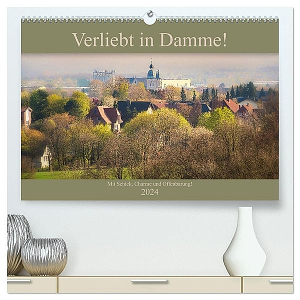 Verliebt in Damme! (hochwertiger Premium Wandkalender 2024 DIN A2 quer), Kunstdruck in Hochglanz, Viktor Gross