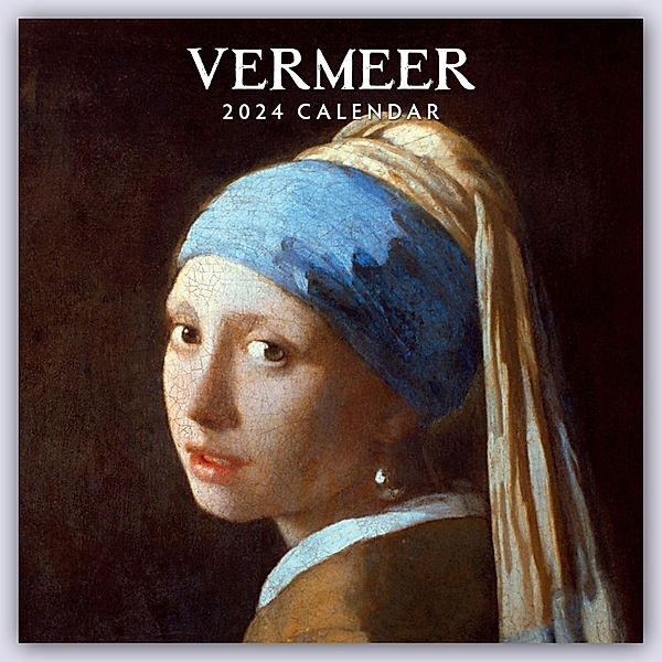 Vermeer - Jan Vermeer 2024 - 16-Monatskalender, Red Robin Publishing Ltd