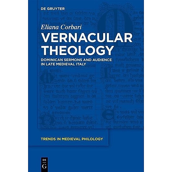 Vernacular Theology / Trends in Medieval Philology Bd.22, Eliana Corbari