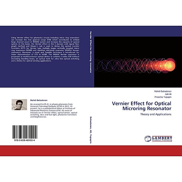 Vernier Effect for Optical Microring Resonator, Mahdi Bahadoran, Jalil Ali, Preecha Yupapin