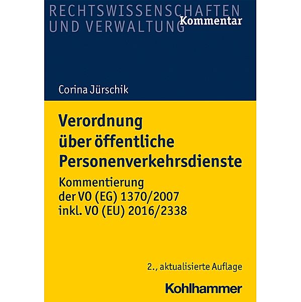 Verordnung über öffentliche Personenverkehrsdienste, Corina Jürschik