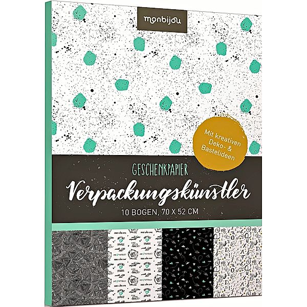 Verpackungskünstler Geschenkpapier - Handlettering, Helmut Lingen Verlag GmbH