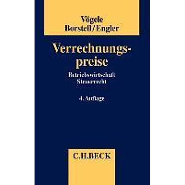 Verrechnungspreise, Alexander Vögele, Thomas Borstell, Gerhard Engler