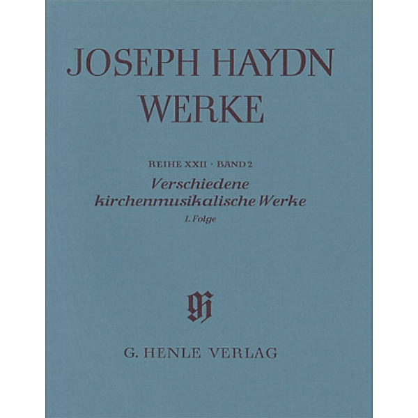 Verschiedene Geistliche Werke, Joseph - Verschiedene kirchenmusikalische Werke, 1. Folge Haydn