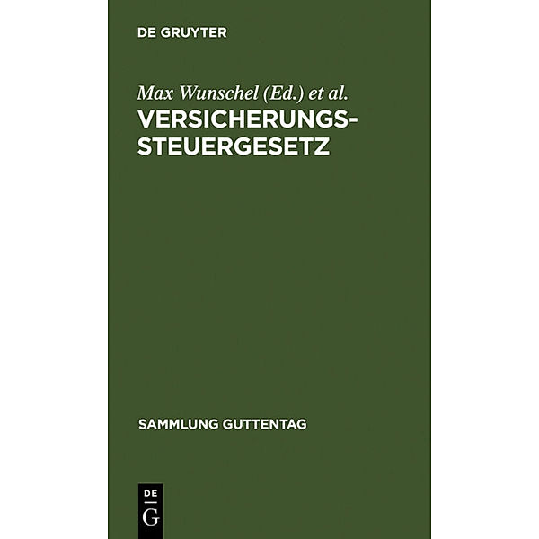 Versicherungssteuergesetz