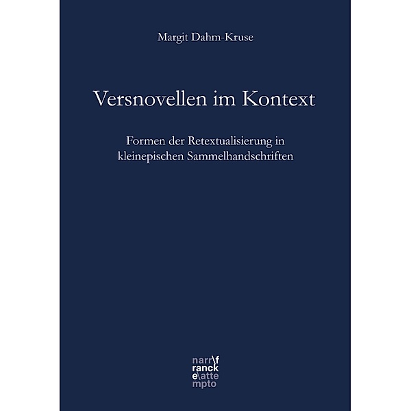 Versnovellen im Kontext / Bibliotheca Germanica Bd.68, Margit Dahm-Kruse