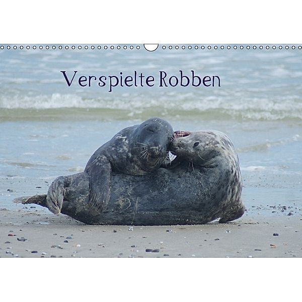 Verspielte Robben (Wandkalender 2018 DIN A3 quer), Kattobello