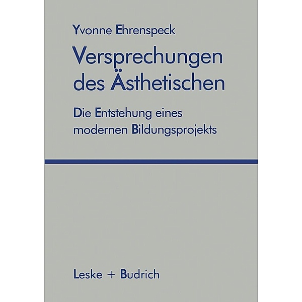 Versprechungen des Ästhetischen, Yvonne Ehrenspeck
