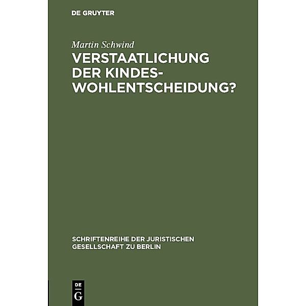 Verstaatlichung der Kindeswohlentscheidung?