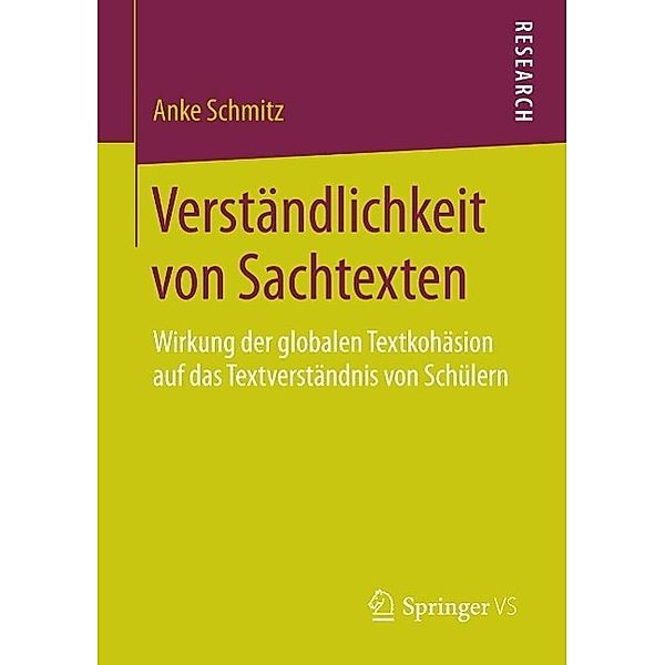 Verständlichkeit von Sachtexten, Anke Schmitz