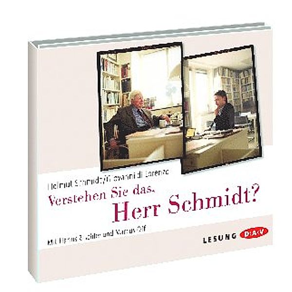 Verstehen Sie das, Herr Schmidt?,3 Audio-CDs, Helmut Schmidt, Giovanni di Lorenzo