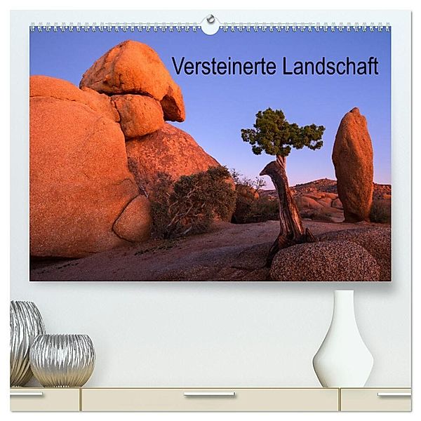 Versteinerte Landschaft (hochwertiger Premium Wandkalender 2024 DIN A2 quer), Kunstdruck in Hochglanz, Jeanny Müller