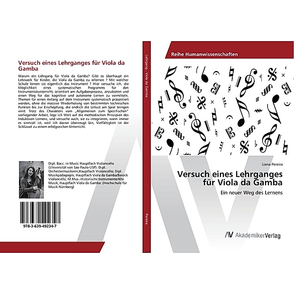Versuch eines Lehrganges für Viola da Gamba, Liana Pereira
