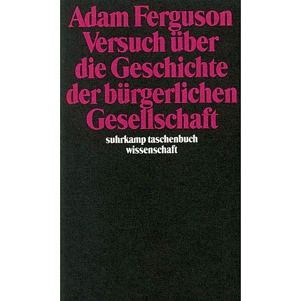 Versuch über die Geschichte der bürgerlichen Gesellschaft, Adam Ferguson