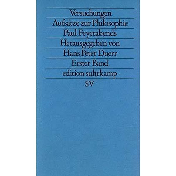 Versuchungen, Hans Peter Duerr