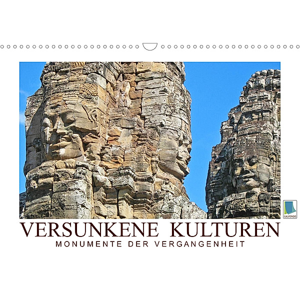 Versunkene Kulturen - Monumente der Vergangenheit (Wandkalender 2023 DIN A3 quer), Calvendo