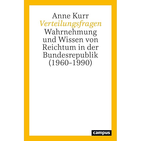 Verteilungsfragen, Anne Kurr