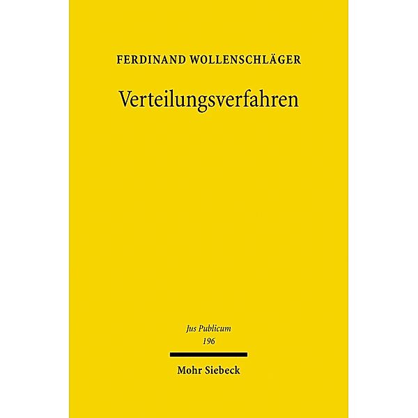 Verteilungsverfahren, Ferdinand Wollenschläger