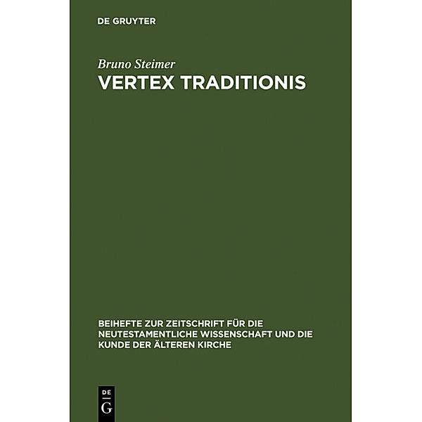 Vertex Traditionis, Bruno Steimer