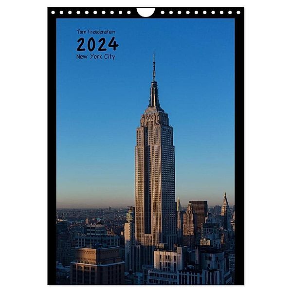 Vertical New York (Wandkalender 2024 DIN A4 hoch), CALVENDO Monatskalender, Tom Freudenstein