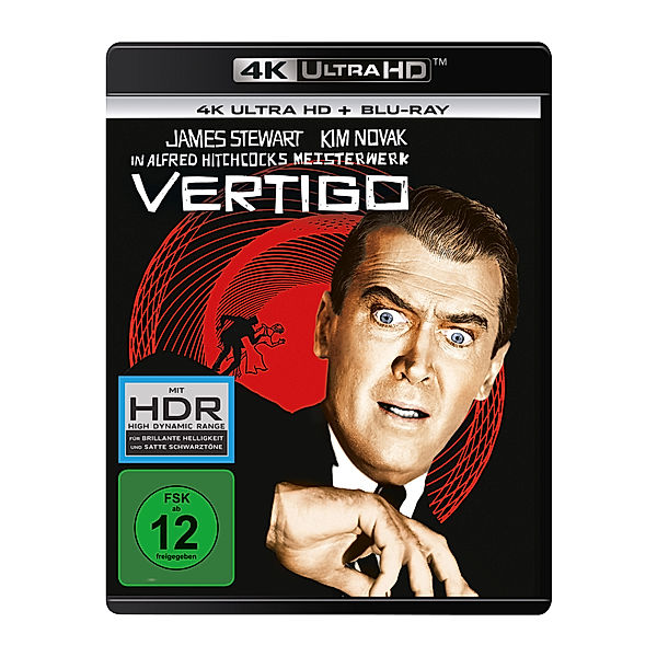 Vertigo (4K Ultra HD), Kim Novak Tom Helmore James Stewart