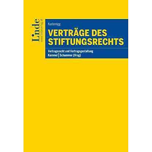 Verträge des Stiftungsrechts, Julia Kusternigg