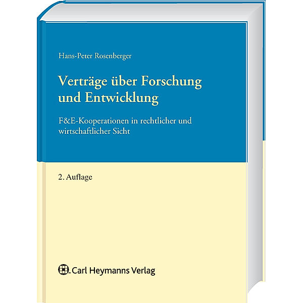 Verträge über Forschung und Entwicklung, Hans-Peter Rosenberger