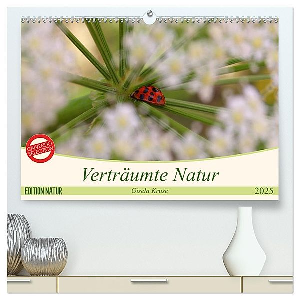 Verträumte Natur (hochwertiger Premium Wandkalender 2025 DIN A2 quer), Kunstdruck in Hochglanz, Calvendo, Gisela Kruse
