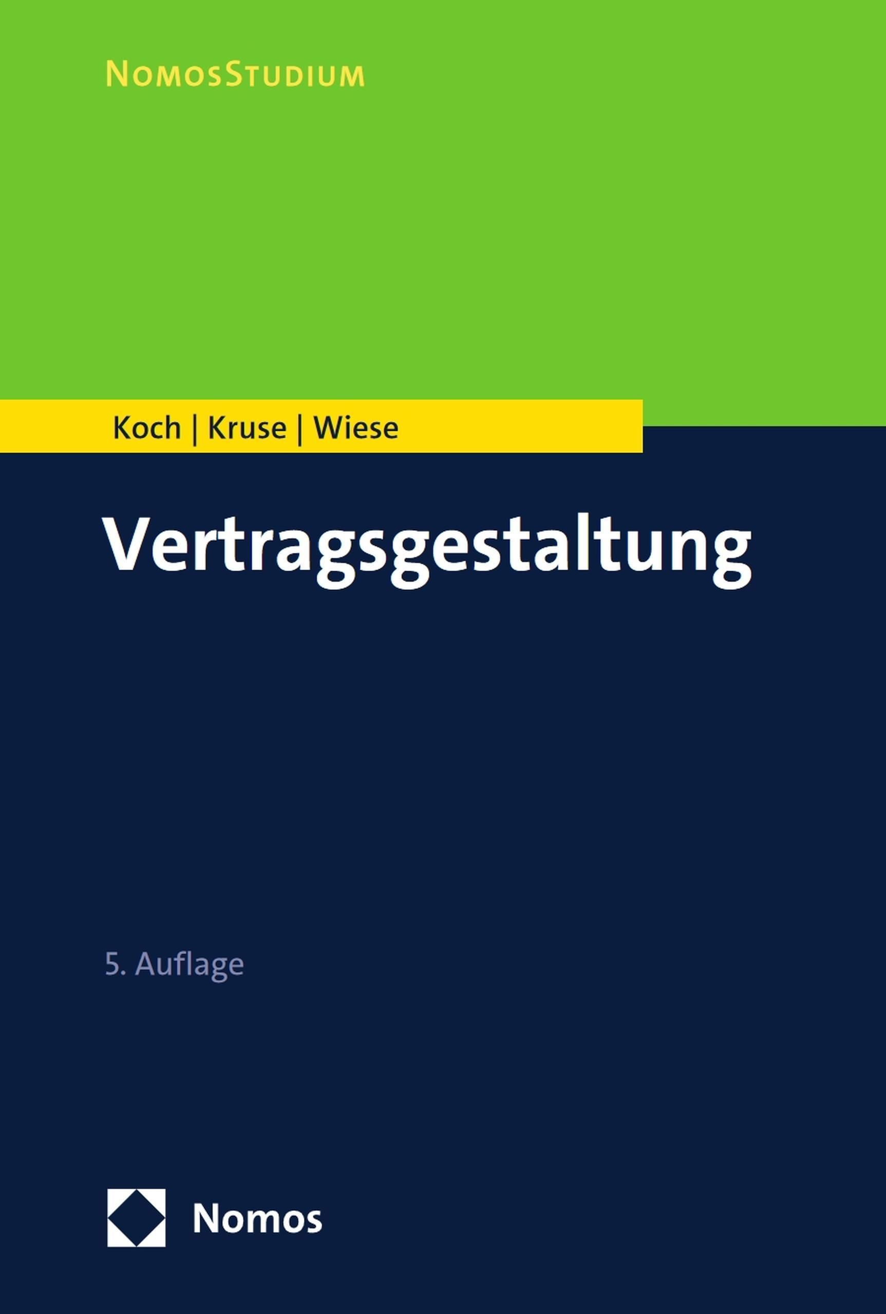 Vertragsgestaltung / NomosStudium