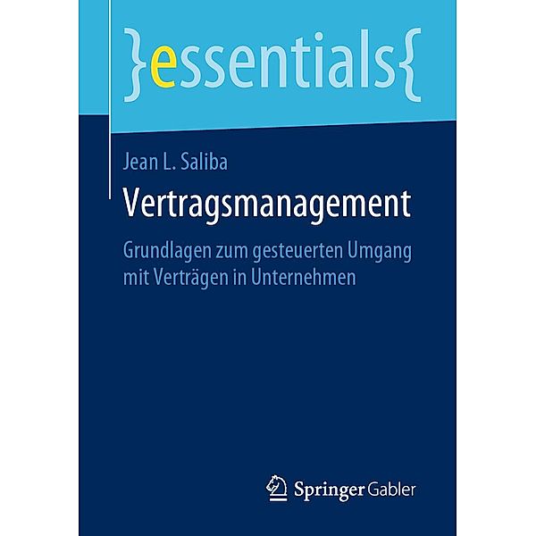 Vertragsmanagement / essentials, Jean L. Saliba