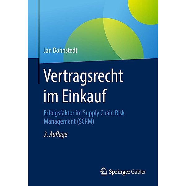 Vertragsrecht im Einkauf, Jan Bohnstedt