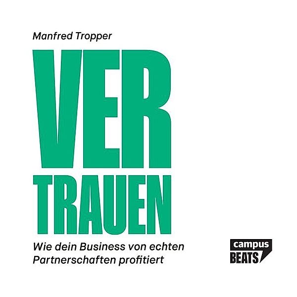 Vertrauen,Audio-CD, Manfred Tropper
