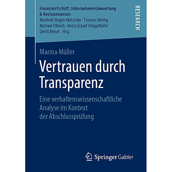 Vertrauen durch Transparenz, Marina Müller