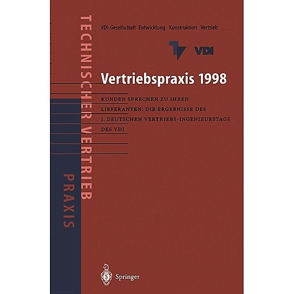 Vertriebspraxis 1998 / VDI-Buch