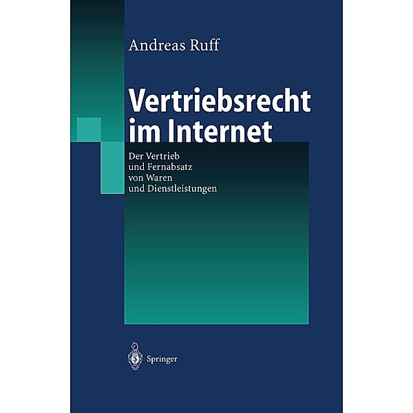 Vertriebsrecht im Internet, Andreas Ruff