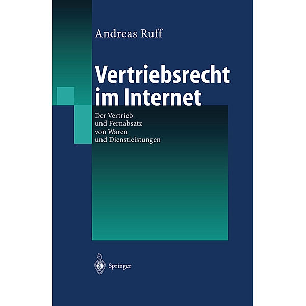 Vertriebsrecht im Internet, Andreas Ruff