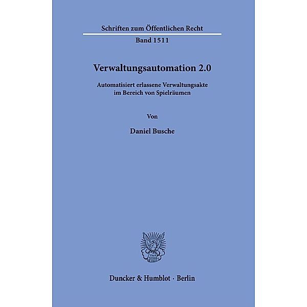 Verwaltungsautomation 2.0., Daniel Busche