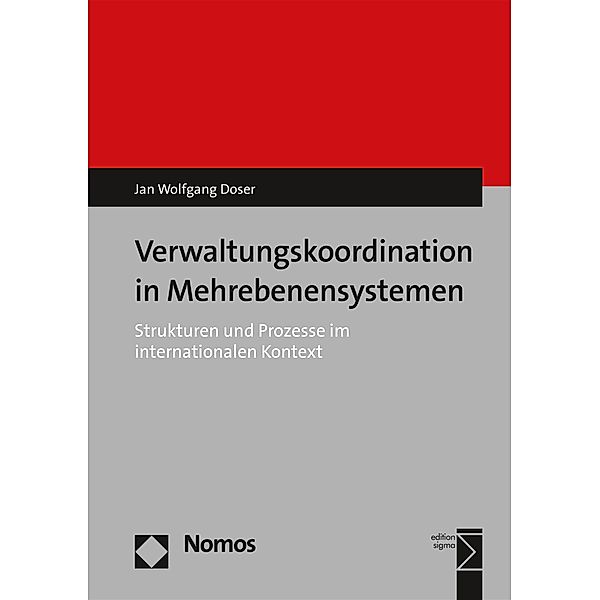 Verwaltungskoordination in Mehrebenensystemen, Jan Wolfgang Doser